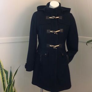 Navy Wool Nautica Toggle Jacket